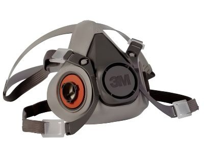 3M Medium Half Face Reusable Double Respirator Mask