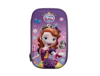 3D Kids Pencil Case - Medium - Sofia with Pet
