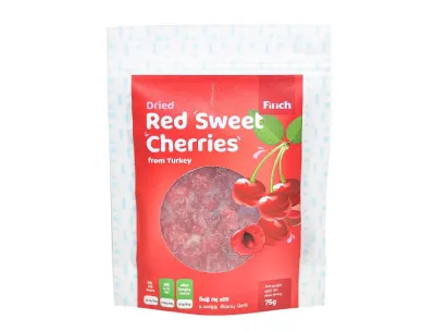 Finch Dried Sweet Red Cherries - 75g