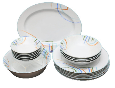 Noritake Gold Mark Dinner Set - 18 Pcs