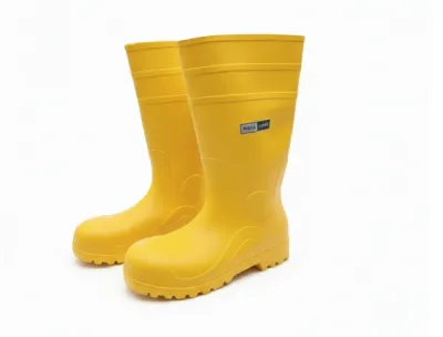 Vista Legoe Gum Boots With Steel Toe Yellow