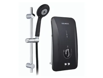 Delmege Hot Water Shower 3.5kw - DWHB3.5N Black