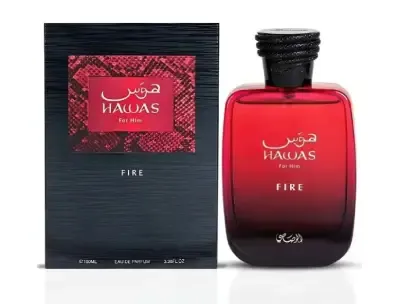 Hawas Fire Edpperfume by Rasasi Perfume -  100ml