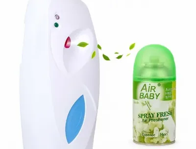 Air Wicker Dispenser with Automatic Room Spray