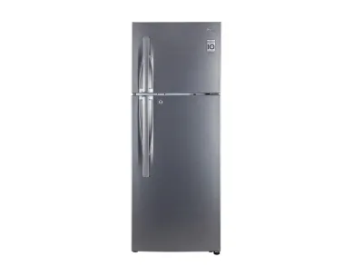 LG 308L Double Door Inverter Refrigerator - Shiny Steel