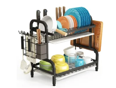 2 Tier Dish Drying Rack