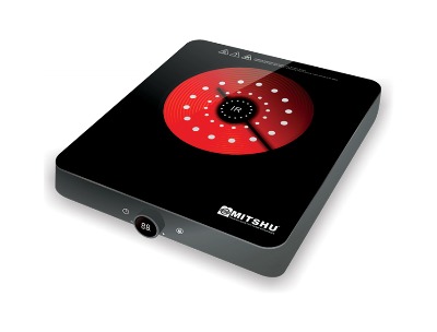 MITSHU Infrared Cooker Any Pot 2000W Touch & Knob Control