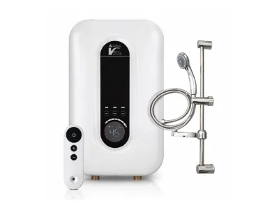 S-lon Vito Water Heater with Pressure Pump - White