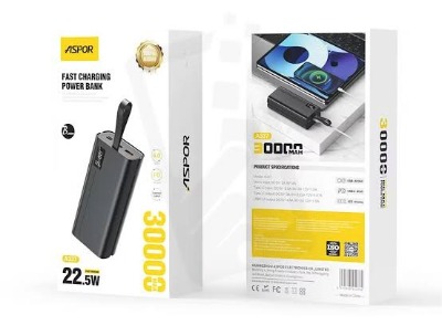 Aspor 30000mAh Power Bank
