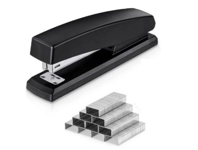 Desktop Stapler Machine with One Box of Staple Pins