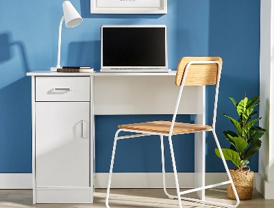 VTEC FURNITURE 1 Drawer Computer Storage Cupboard Desk