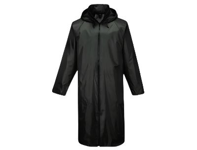 Rain coat (Heavy Gauge Pvc)  - Black