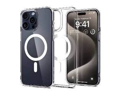iPhone 15 Crystal Clear Transparent Soft TPU Back Cover