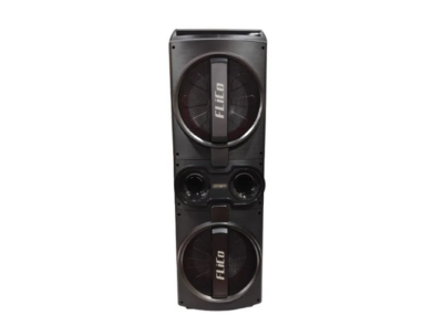 FLICO Bluetooth Party Speaker with 2 Wireless Mics