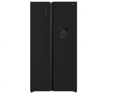 Hisense 558L Side-by-Side Inverter Refrigerator - Black