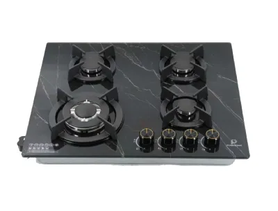 Puresonic 4 Burner Gas Hob (Granite Design)