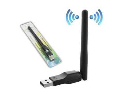 Wifi USB Adapter with Transmitting Antenna High Stable Internet Connection