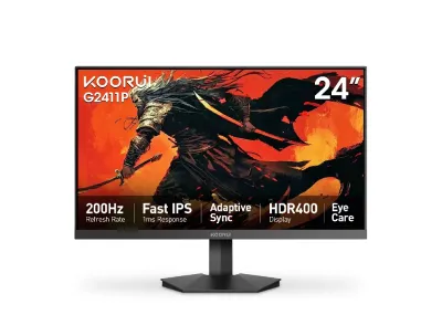 KOORUI 24 Inch G2411P IPS FHD 200Hz Gaming Monitor