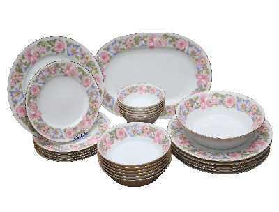 Noritake Liyathambara Gold Mark Dinner Set - 26 Pcs