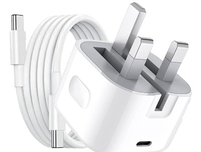 iPhone 15 Pro Max 35WC Adapter and Cable