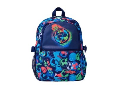 Smiggle Backpack Football Design  - Large