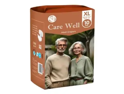 Carewell Adult Diaper Tape XL - 10Pcs