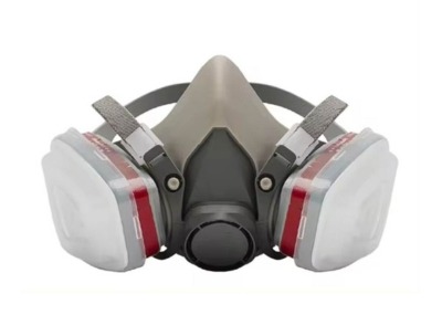 Vaultex VT-6200 Half Face Respirator Mask with Double Respirators