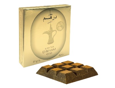 Bukhoor Dirham Gold Incense