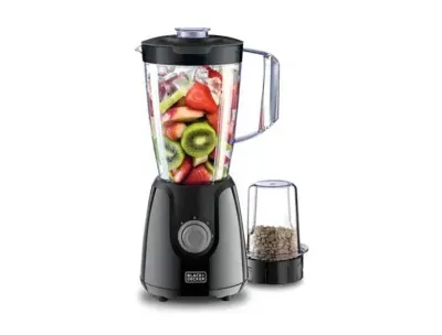Black+Decker 400W 1.5L Blender with Grinding Mill