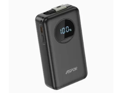 Aspor A372 22.5W Dual Fast Charging Power Bank - 10000mAh
