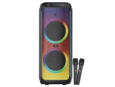 FUJI Portable Bluetooth Speaker with Two Mics