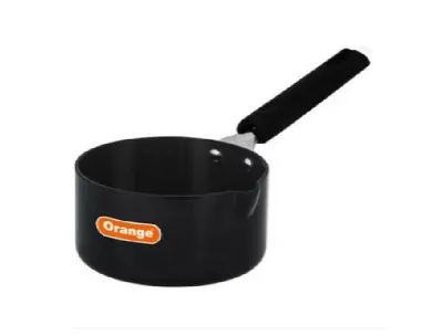 Orange 1.8L Non-Stick Saucepan with Pouring Spout