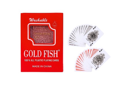 Gold Fish Playing Cards