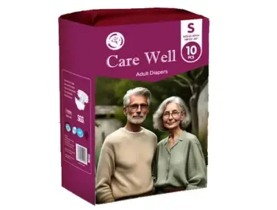 Carewell Adult Diaper Tape Small - 10Pcs