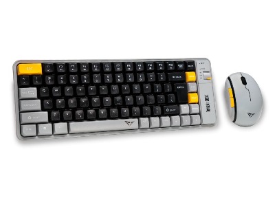 Alcatroz Tetriz Air 300C Duo-Mode Keyboard & Mouse Combo (2.4G + Bluetooth)