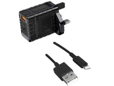 Smart Phone 20W Charging Rugged Dock with USB Lightning Cable