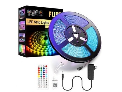 Smart RGB LED Strip 5M – App Controlled, Party Entertainment