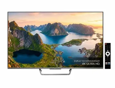 Flico 75 inch 4K UHD Smart Google QLED TV