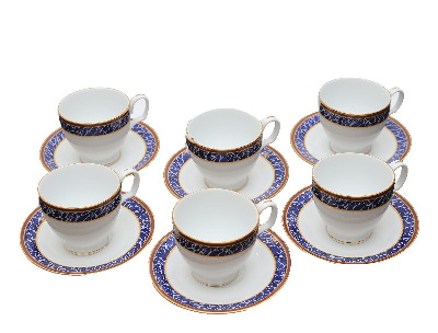 Noritake Crackle Rattota Premium Tea Set - 12 Pcs