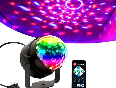 RGB Disco Light Sound Control Party Lights