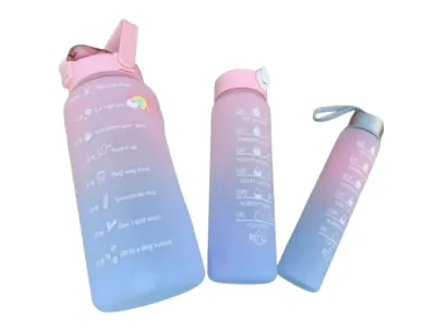 3in1 Gradient colour Bottle
