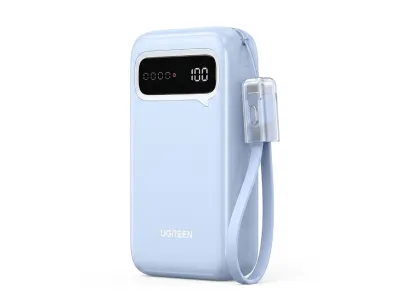 UGREEN 10000mAh 20W Two-way Fast Charging Power Bank with Type-C to Type-C Cable