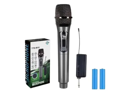 INFOTECH UHF Wireless Microphone with Rechargeable Receiver