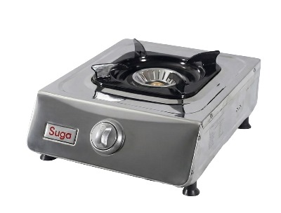 Suga Single Burner Stainless Steel Gas Cooker