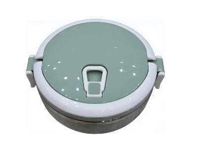 500ml Stainless Steel Food Warmer Mini Hot Pot with Glass Lid