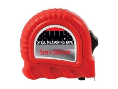 Heavy Duty Steel Measuring Tape - 5m x 16mm