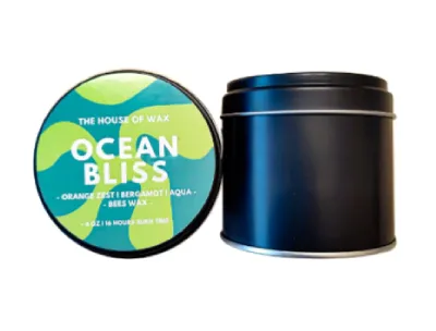 Ocean Bliss Scented Candle
