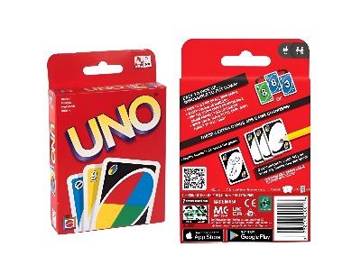 UNO Classic Card Game for Family & Kids (2-10 Players)