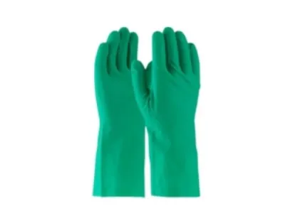 Nitrile Chemical Resistant Elbow Glove 1 Pair - Green