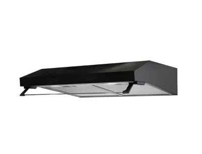 Power Box Cooker Hood - Black